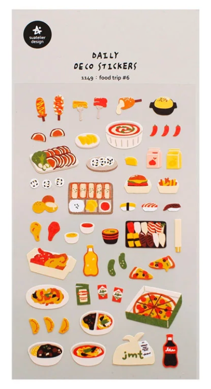 Planche d’autocollants décoratifs Daily Deco - Suatelier