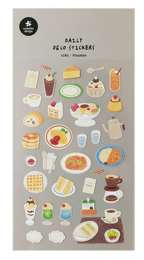 Planche d’autocollants décoratifs Daily Deco - Suatelier
