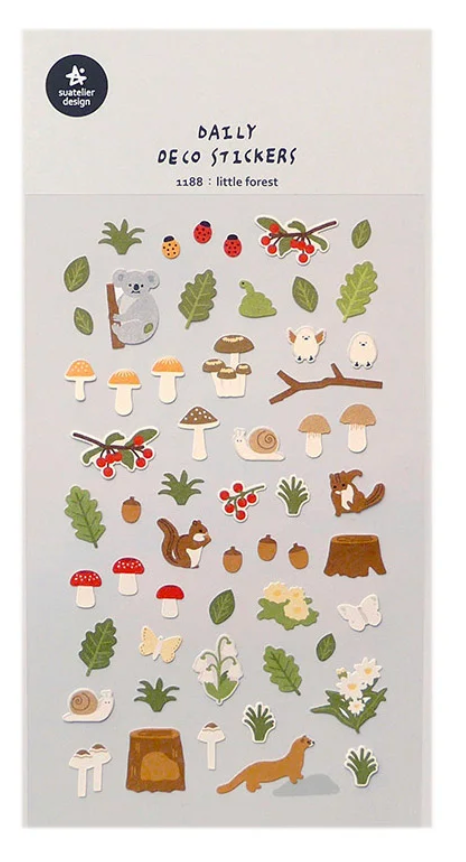 Planche d’autocollants décoratifs Daily Deco - Suatelier