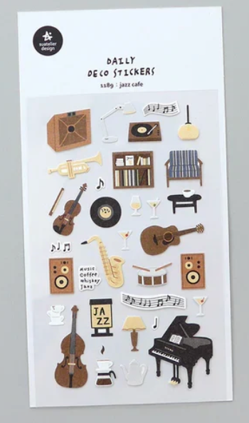 Planche d’autocollants décoratifs Daily Deco - Suatelier