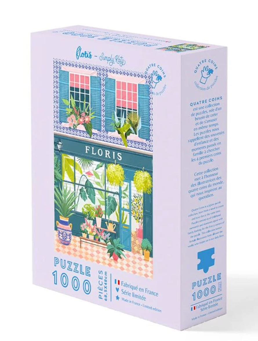 Puzzle Floris par Simply Katy - 1000 pièces - La Petite epicerie