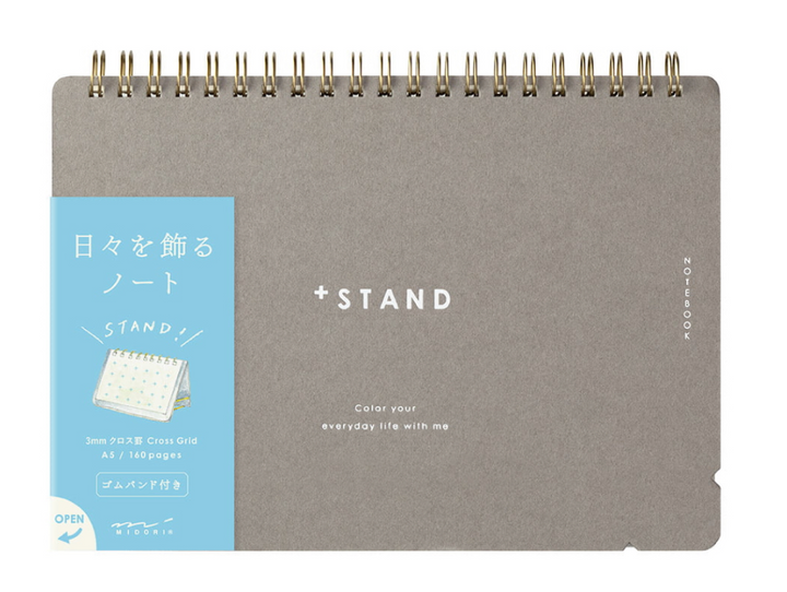 Stand Notebook A5 Cross Grid