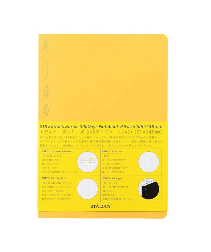 365 Days Notebook - A6 - Stalogy