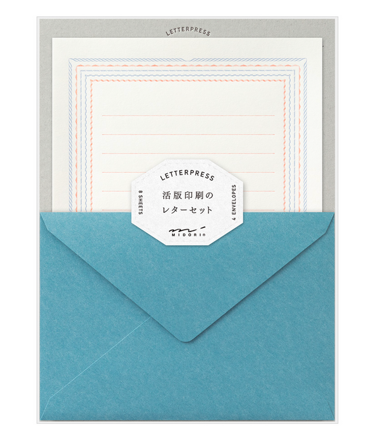 Papier à lettres et enveloppes - Midori
