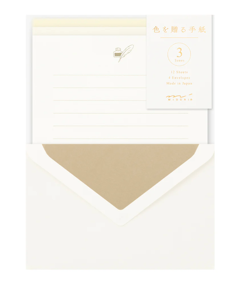 Papier à lettres et enveloppes - Midori