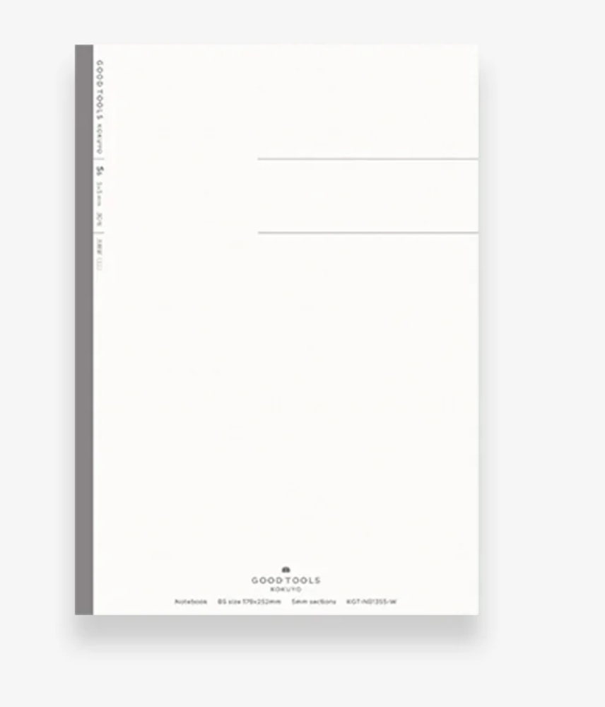 Notebook - B5 - Ligné 7 mm - Kokuyo