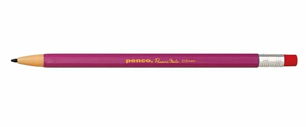 Crayon mécanique avec gomme -  0,5 mm - Penco