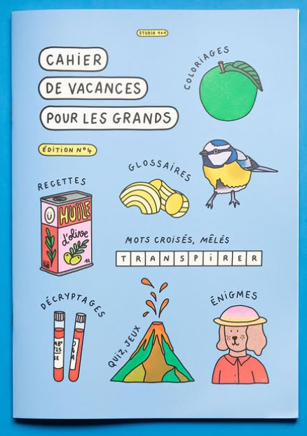 Cahier de vacances pour les grands- Studio 1 + 1