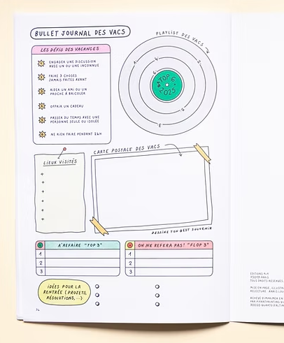 Cahier de vacances pour les grands- Studio 1 + 1