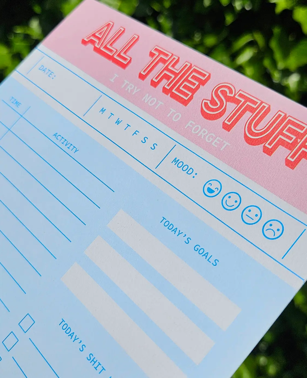 Bloc-notes A5 All The Stuff