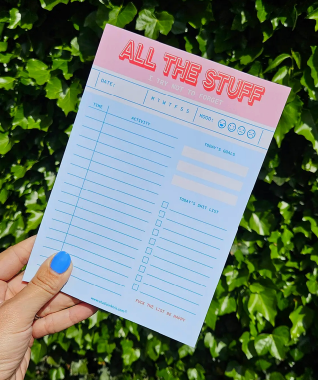 Bloc-notes A5 All The Stuff