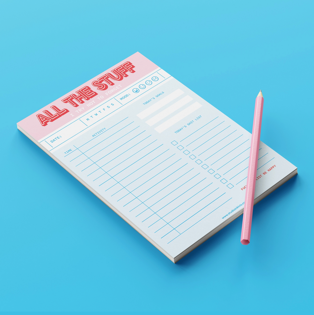 Bloc-notes A5 All The Stuff