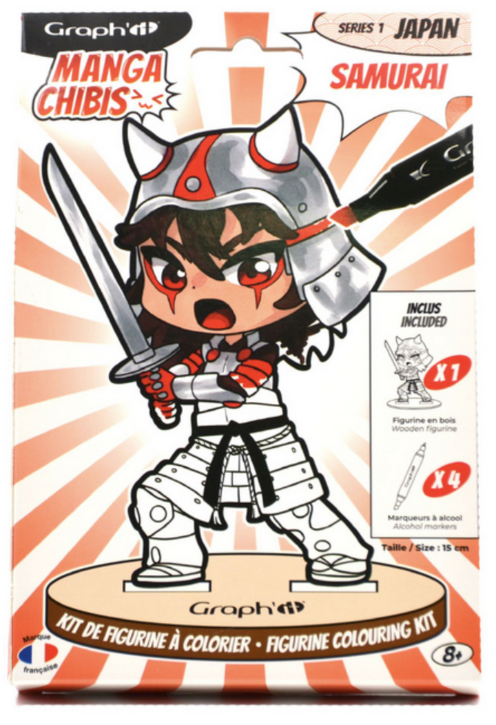 Kit de figurine à colorier - Graph'it