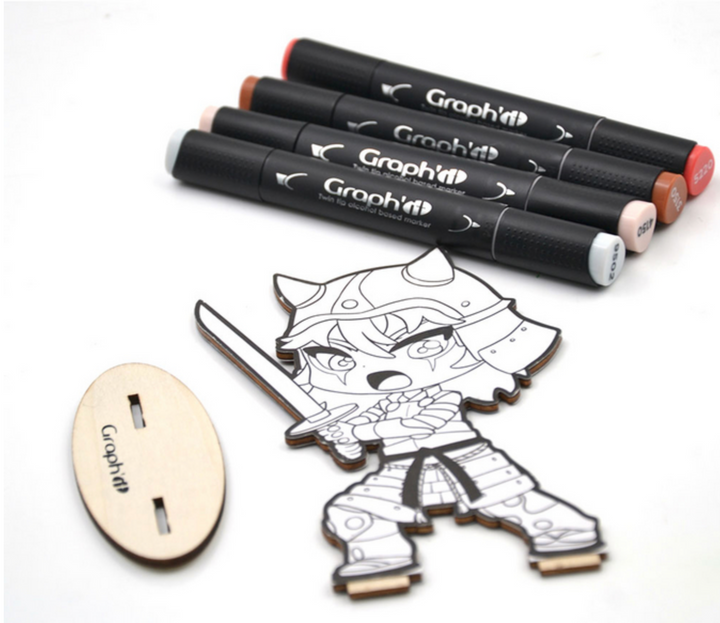 Kit de figurine à colorier - Graph'it