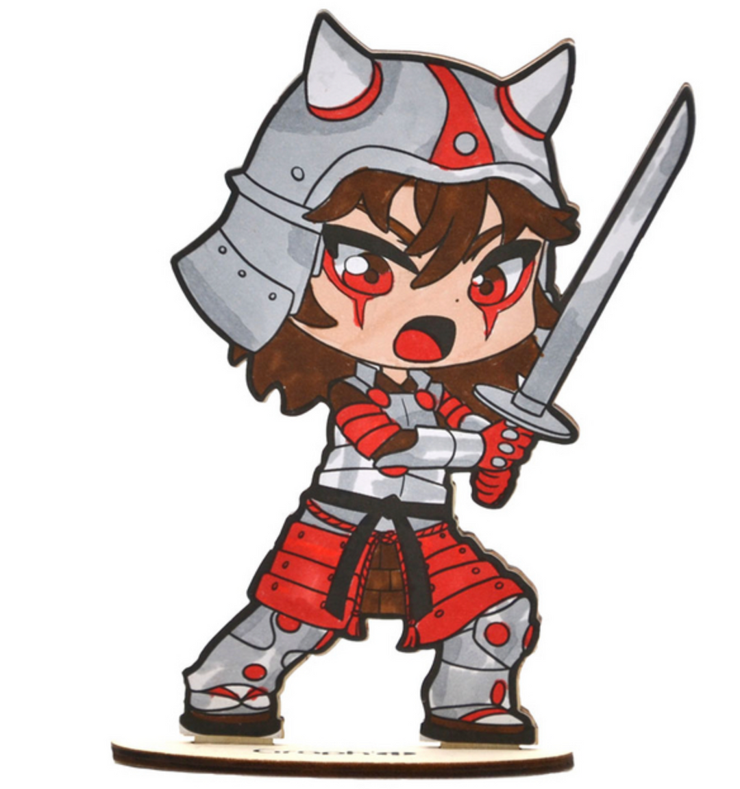 Kit de figurine à colorier - Graph'it