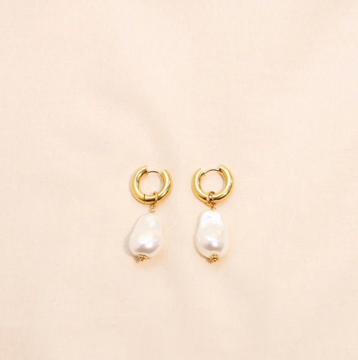 Boucles d’oreilles Mélissa en acier inoxydable