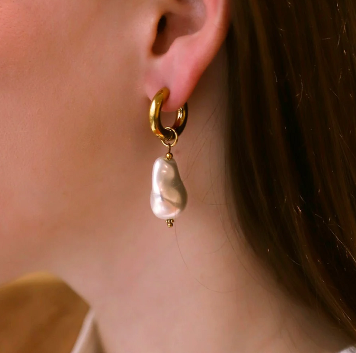 Boucles d’oreilles Mélissa en acier inoxydable