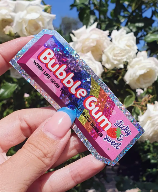 Sticker Bubble gum - Studio Inktvis