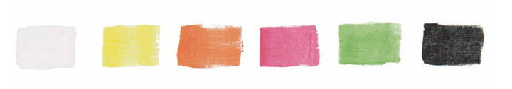 Couleurs pour textiles – 6 x 40 ml – RICO DESIGN | LES IMPRIMEUSES