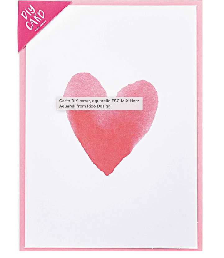 DIY Carte – Carte / Enveloppe / Confetti / Autocollant – RICO DESIGN | LES IMPRIMEUSES