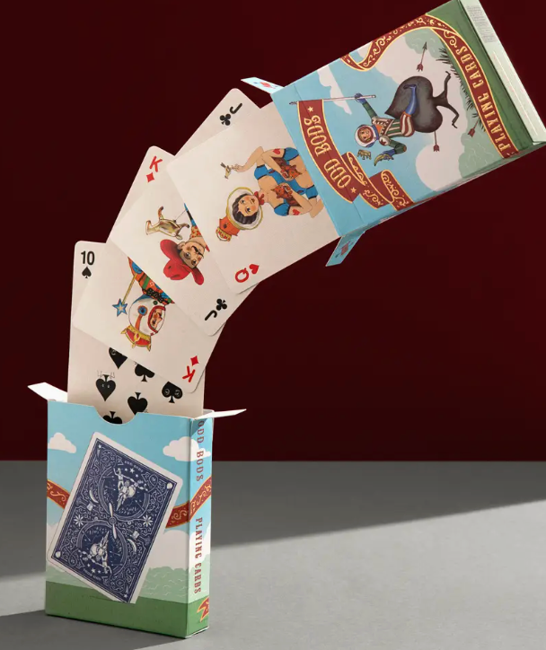 Jeux de cartes design – Collection Calder, Eames & Odd Bods