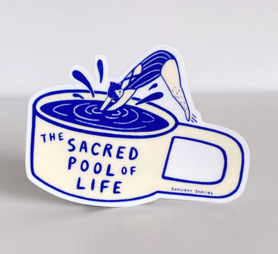Autocollant Vinyle – Sacred Pool
