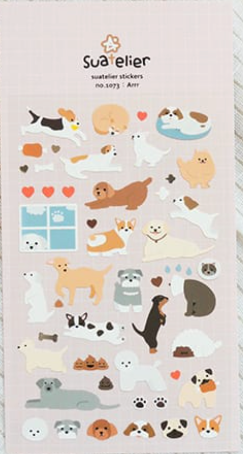 Planche d’autocollants décoratifs Daily Deco - Suatelier