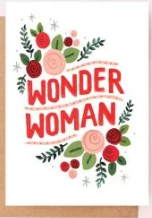 Carte Wonder Woman- Jade Fisher