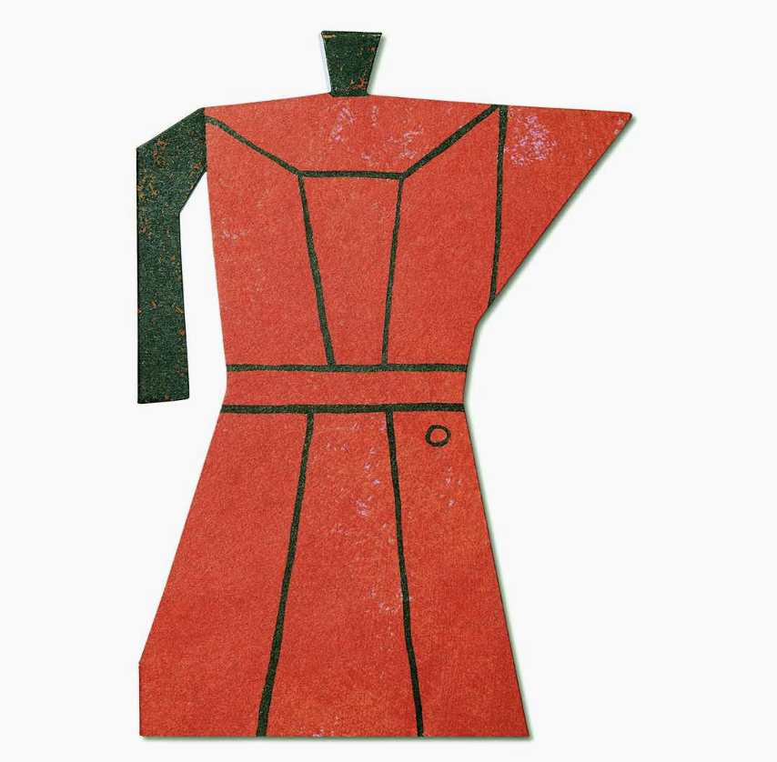 Carte cafetière rouge - Mortlake papers