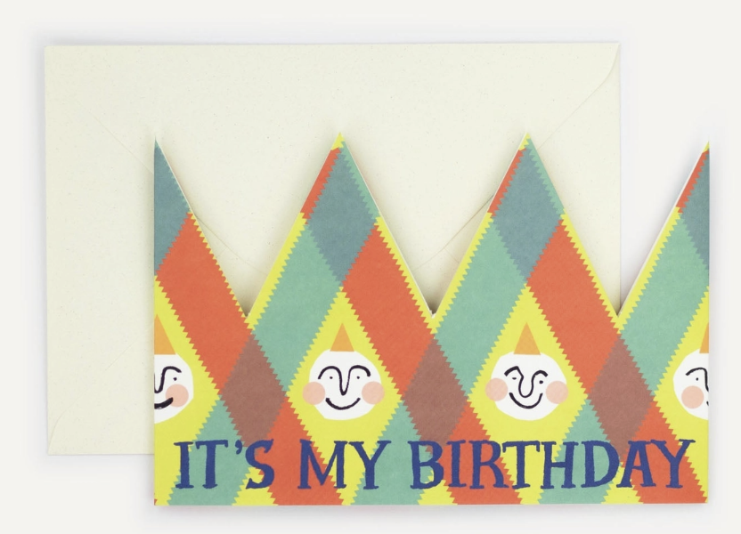 Carte couronne It's my birthday - Hadley