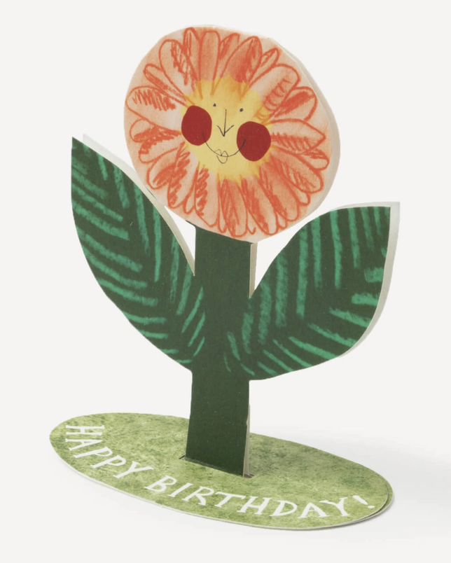 Carte anniversaire fleur - Hadley