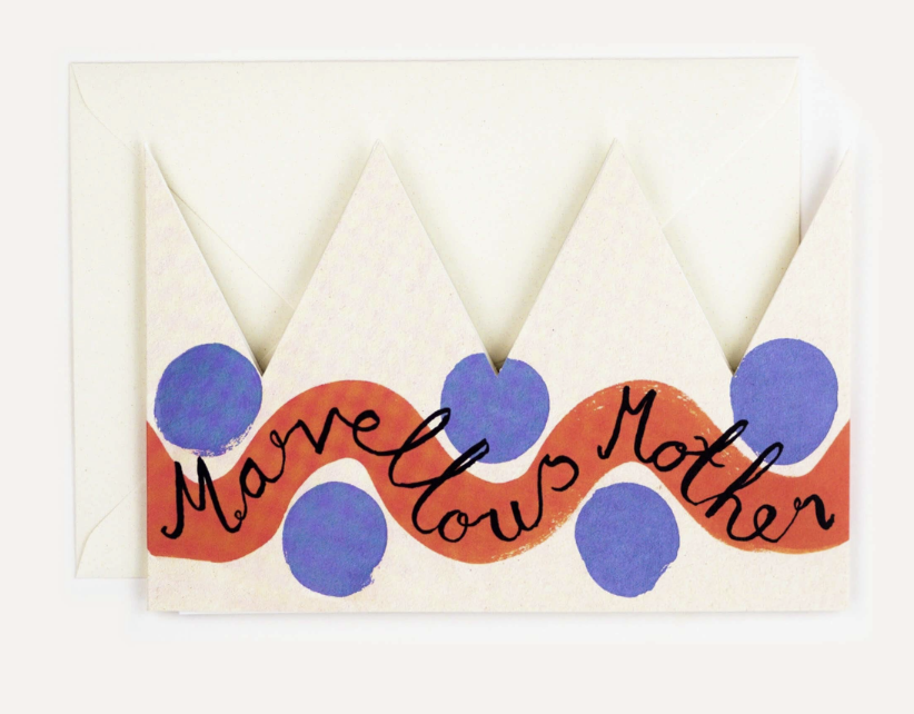 Carte couronne Marvellous Mother - meilleure maman - Hadley