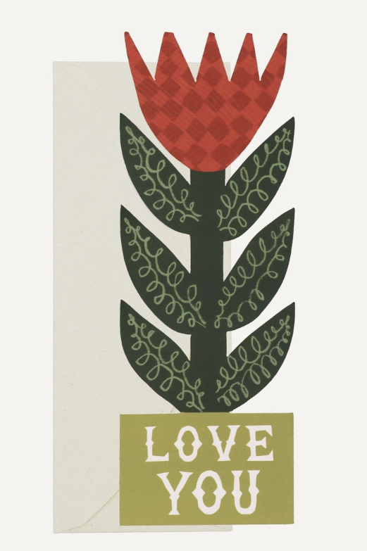 Carte plante Love you - Hadley