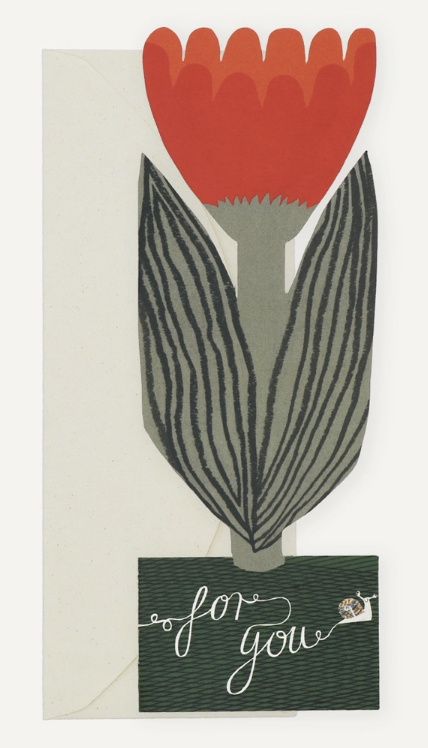 Carte Tulipe For you - Pour toi - Hadley