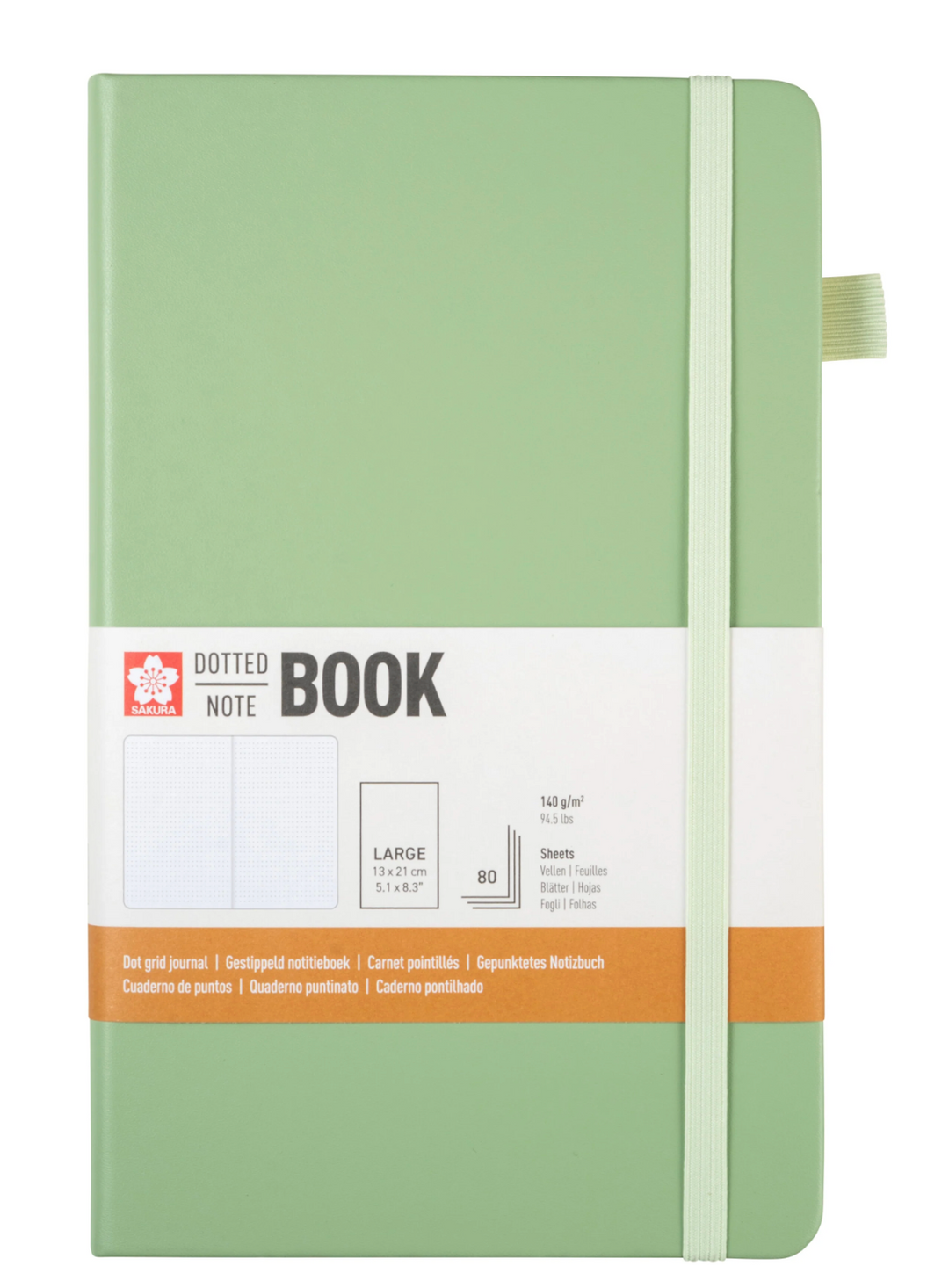 Carnet pointillé Sakura 13 × 21 cm – 160 pages – Royal Talens