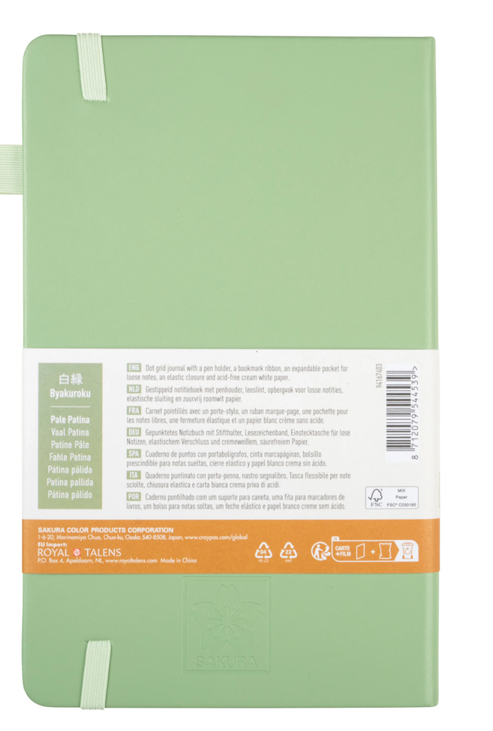 Carnet pointillé Sakura 13 × 21 cm – 160 pages – Royal Talens