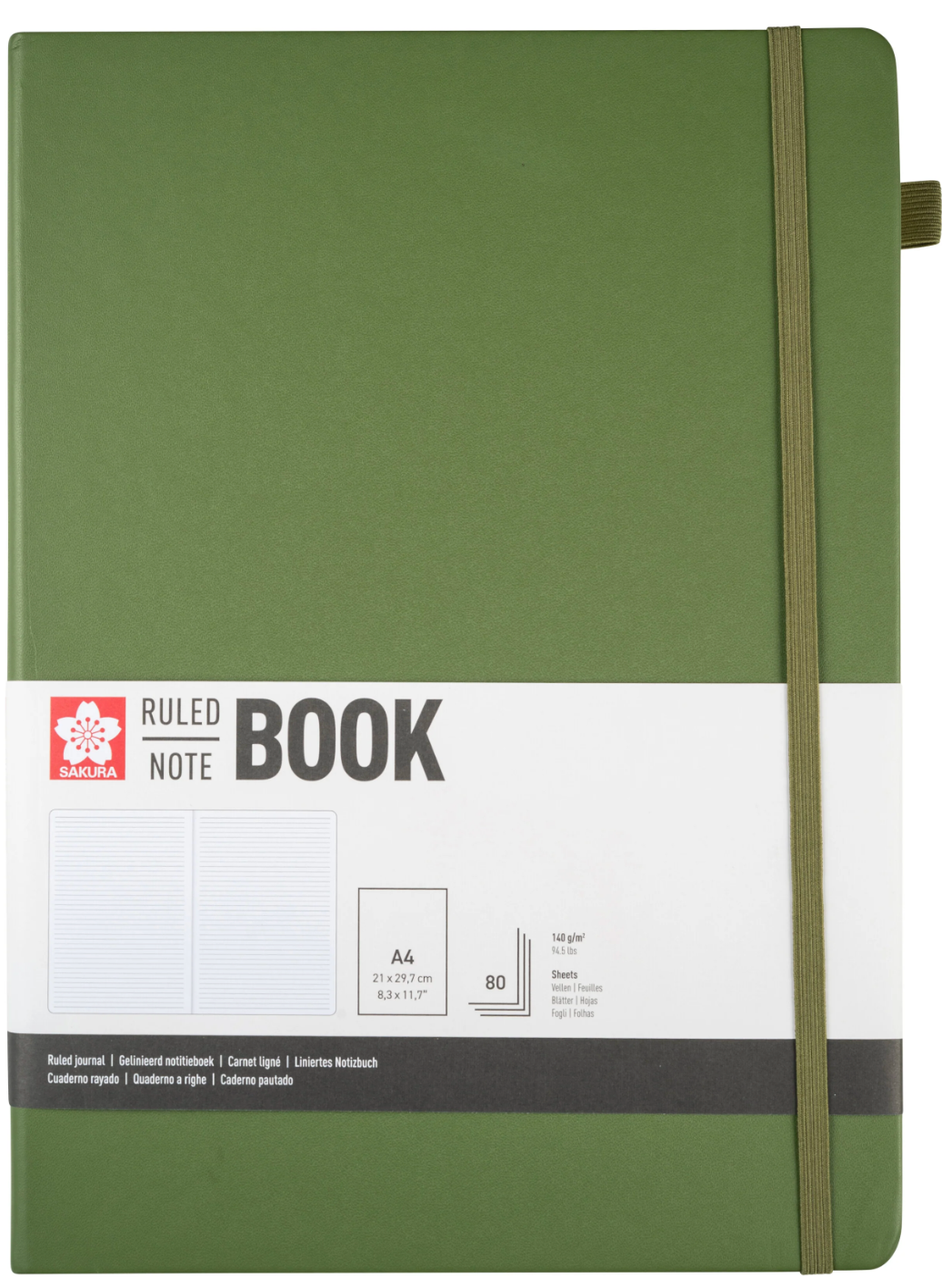 Carnet ligné Sakura 13 × 21 cm – 160 pages – Royal Talens