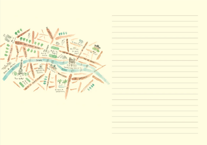 L'après-midi Travel Journal – 128 pages – Pansydaisy