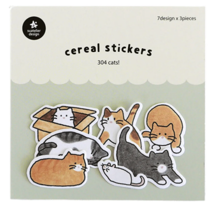 Cereal stickers - suatatelier
