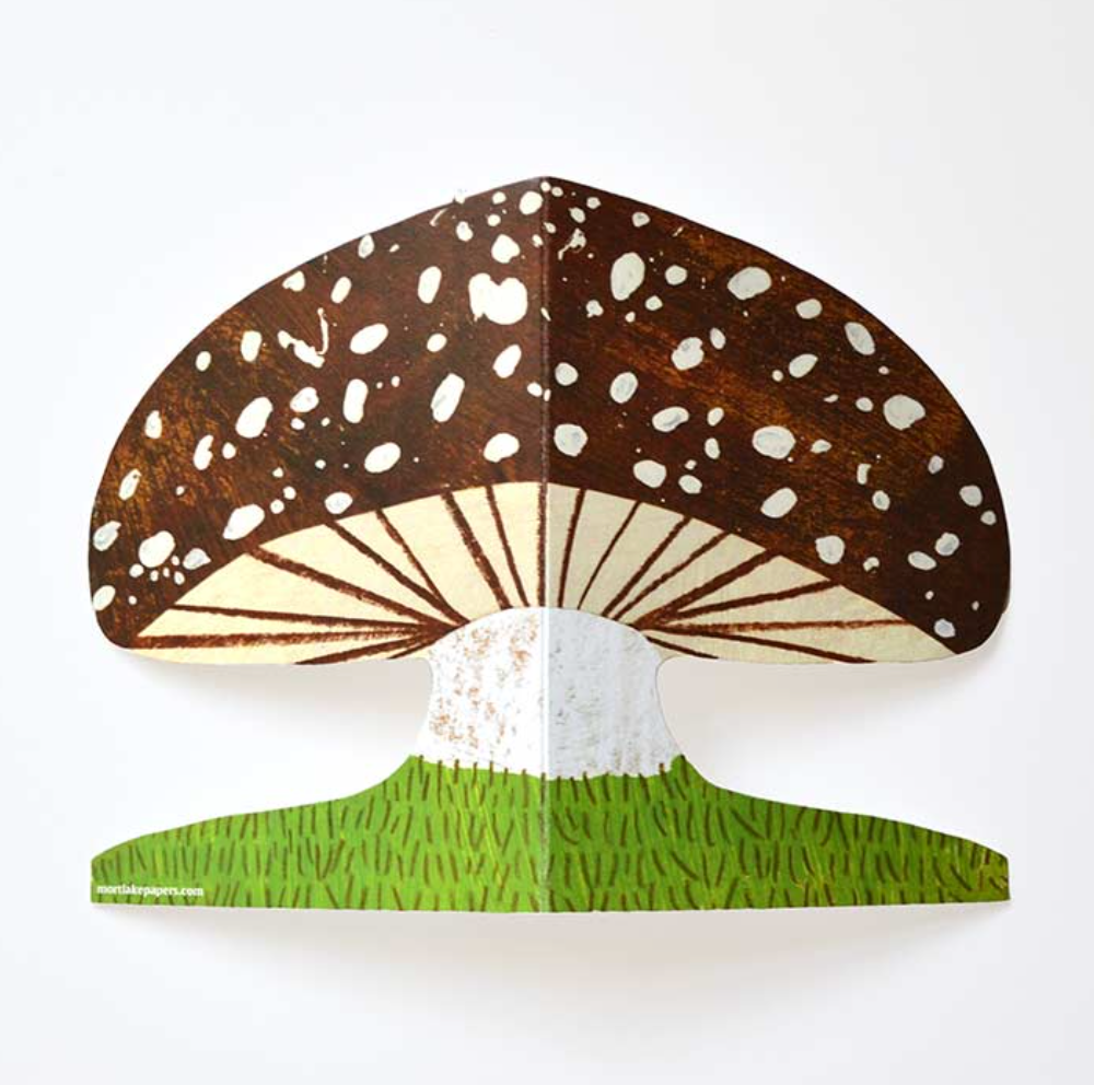 Carte champignon marron - Mortlake papers