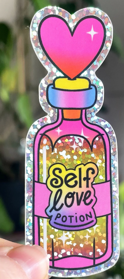 Sticker Self Love Potion - About eve