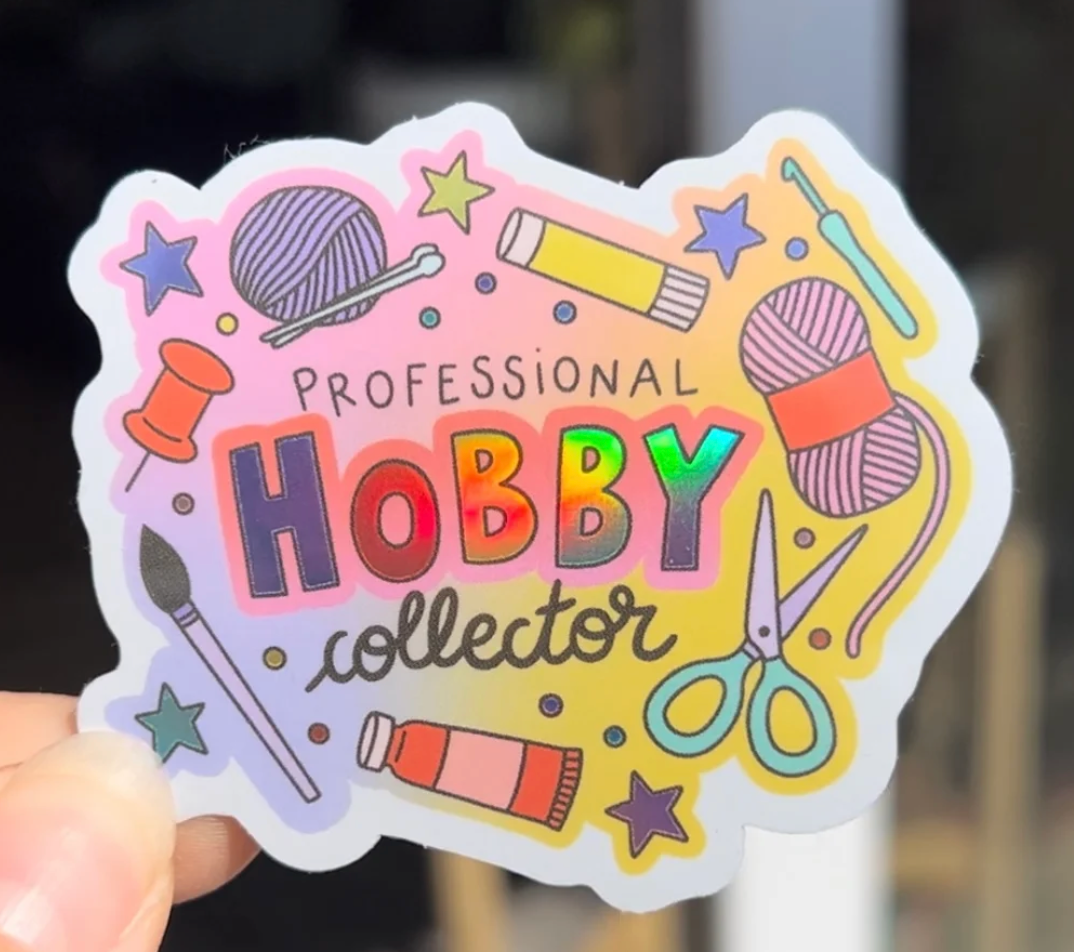 Sticker Professional Hobby - About eve