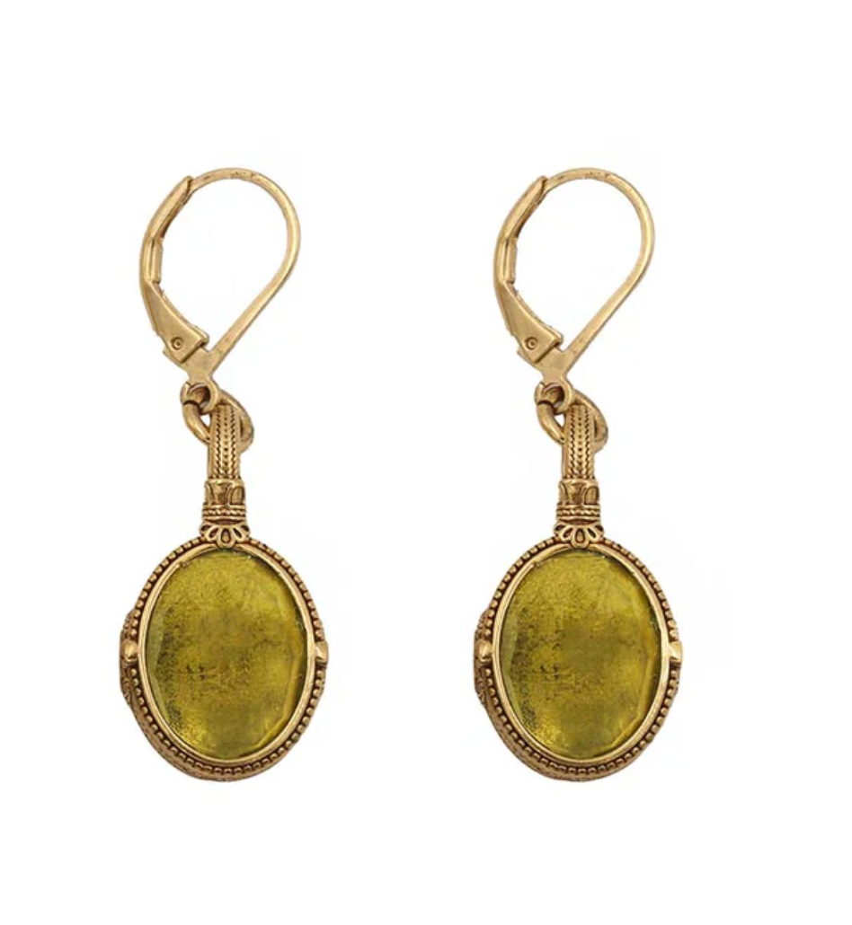 Boucles d’oreilles Camay en pierre naturelle et plaqué or – LA2L