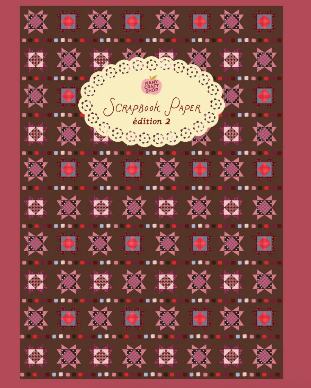 Carnet Scrapbooking A5 – 40 Pages de Papiers à Motifs | Édition 2