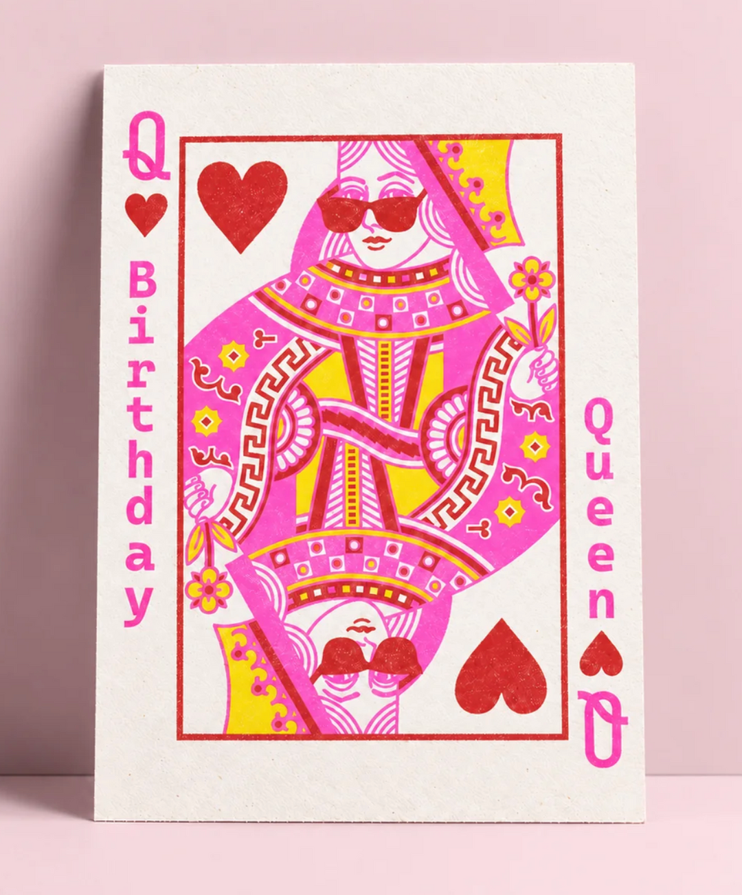 Carte QUEEN Riso - Studio Inktvis