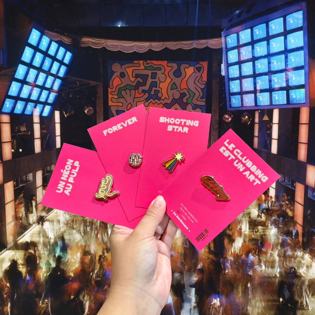 Pin's Clubbing - Le clubbing est un art