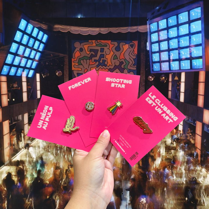 Pin's Clubbing - Le clubbing est un art