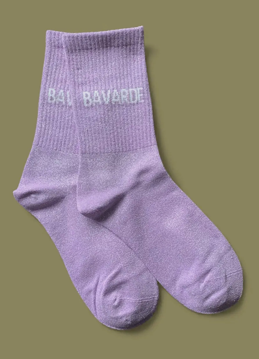 Paire de chaussettes paillettes