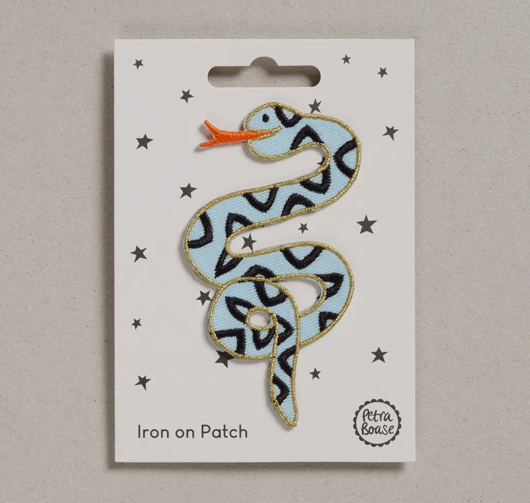 Patch thermocollant - Serpent Bleu