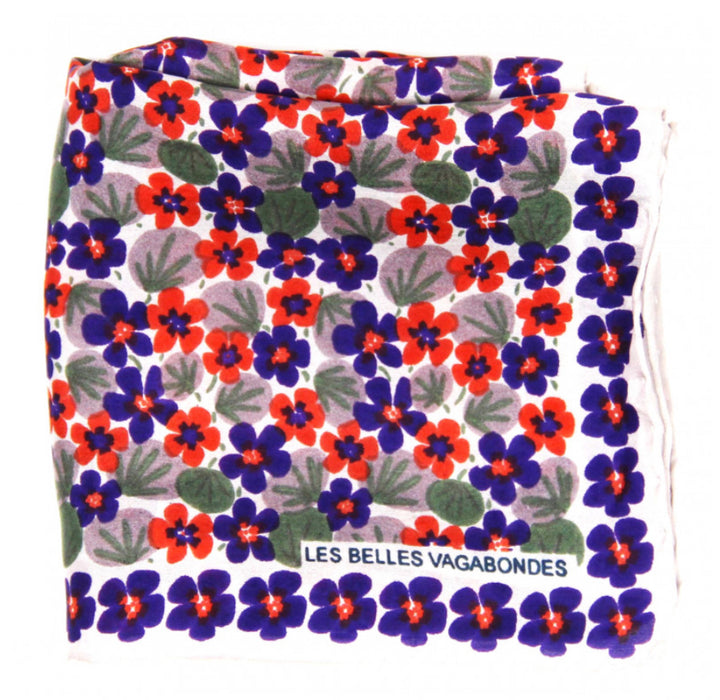 Mini foulard – 50 × 50 cm – Les Belles Vagabondes